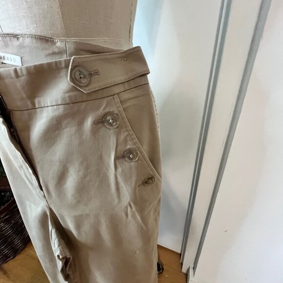 VERONICA BEARD Linen Hunter Pants Size 2 - Picture 4 of 6
